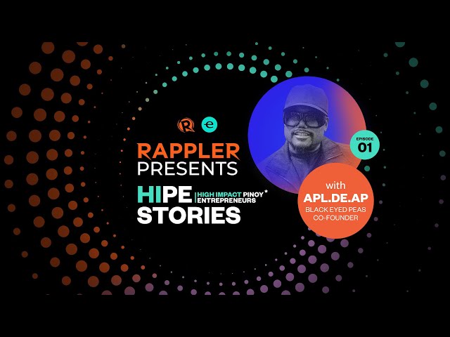 [HIPE Stories] Music to mentorship: Apl.de.ap on obstacles & giving back