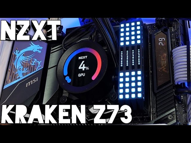 Tản nhiệt NZXT Kraken Z73 RGB - 360mm (RL-KRZ73-R1)