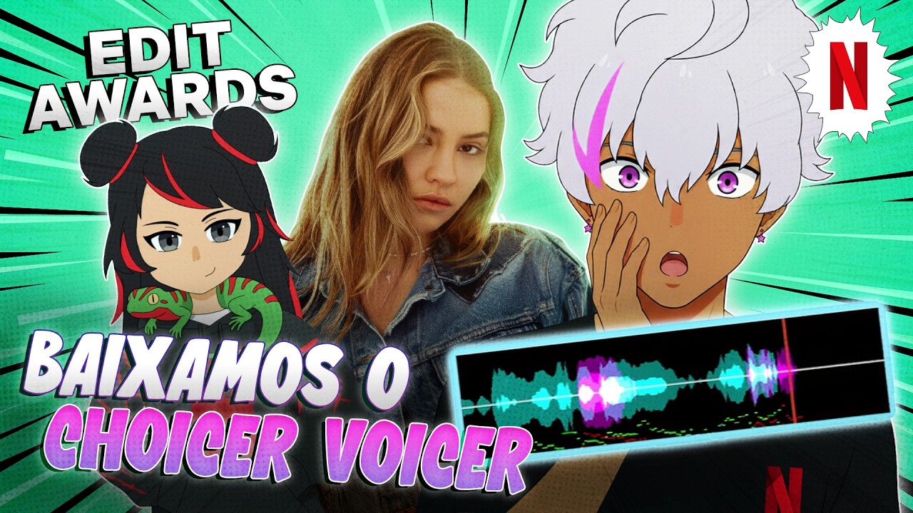 DUBLANDO ANIMES NO CHOICER VOICER SEM PERDER A AURA + EDIT AWARDS OUTER BANKS