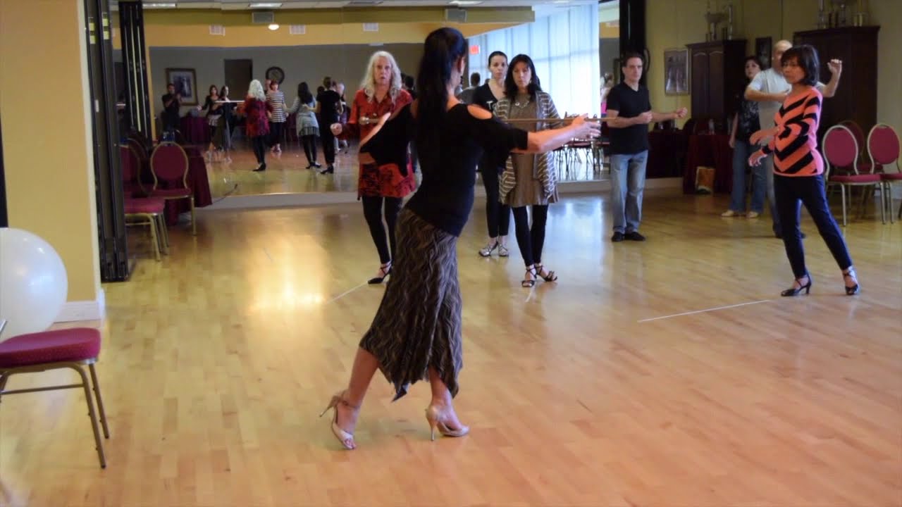 Tango #FUNDAMENTAL TECHNIQUE @3 ✅ Tecnica para el Tango clase 3 Georgina & Oscar Mandagaran