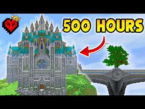 I Spent 450 Hours in Hardcore Minecraft to Create My Best Build EVER