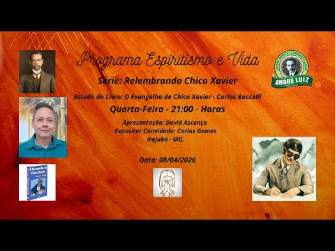 Webinário Espírita: Livro - O Evangelho de Chico Xavier  - Frase 73