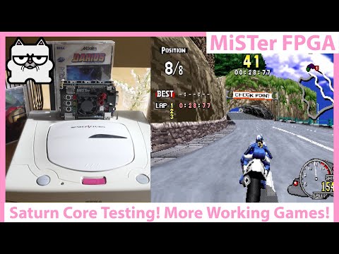 MiSTer FPGA DE10 Nano! Sega Saturn WIP Core. Testing MORE Viewer Requests! Let's See What's Working!