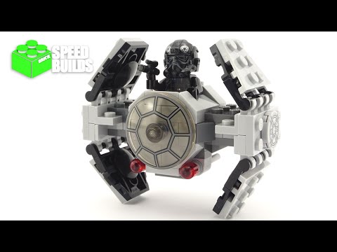 LEGO Star Wars - TIE Advanced Prototype - Microfighters Series 3 - LEGO 75128 Speed Build