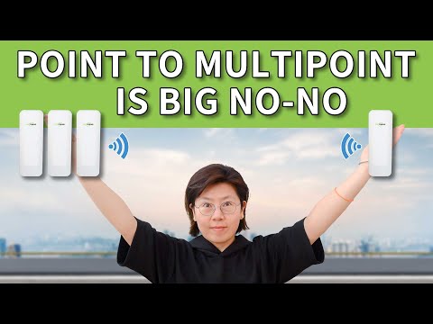 Install Multiple IP Cameras over Point to Point Wireless Bridge