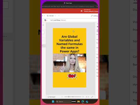 Power Apps: Comparing Global Variables & Formulas Power Apps: Comparing Global Variables & Formulas