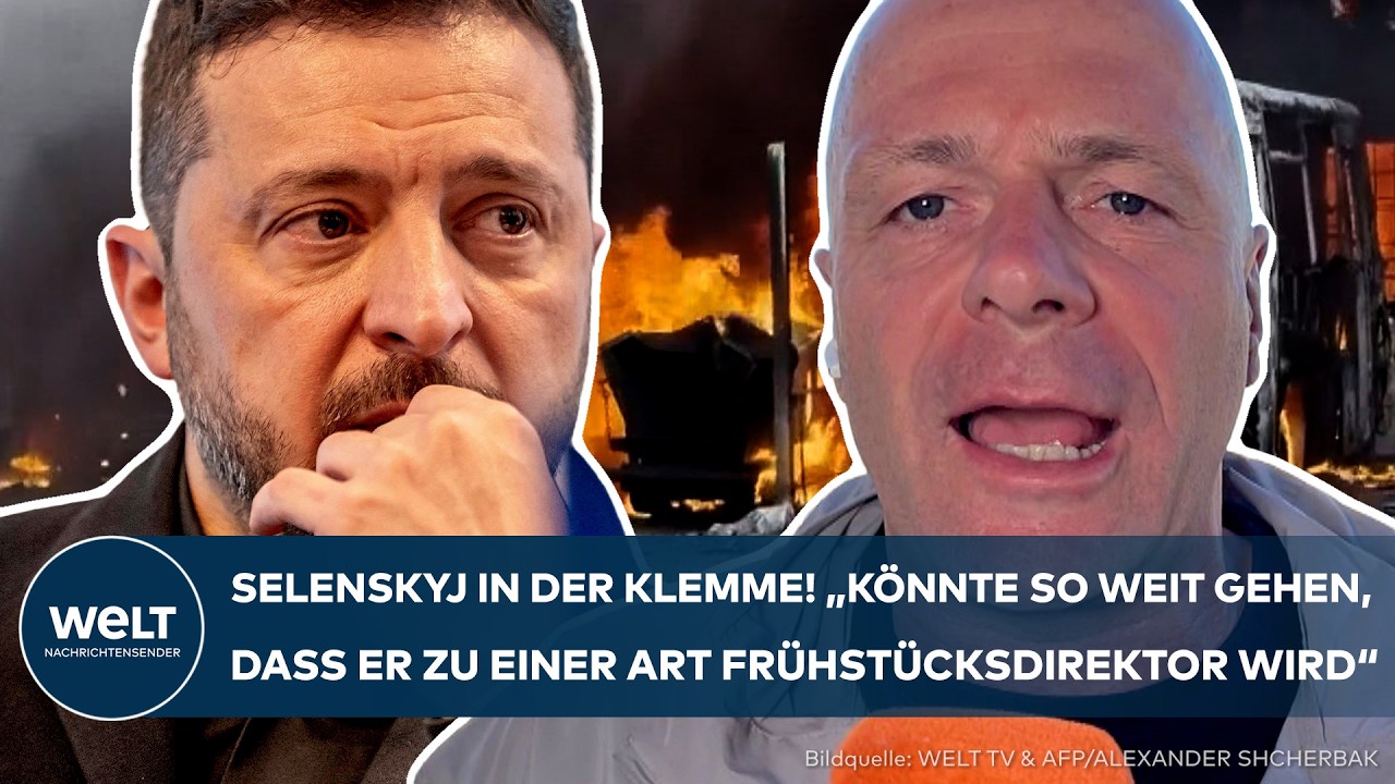 UKRAINE-KRIEG: "Vielleicht übertreibe ich" – Dieser Konflikt könnte Selenskyj nun alles kosten