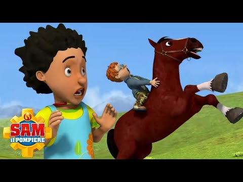 Cavallo in fuga | Sam il Pompiere | Cartoni animati