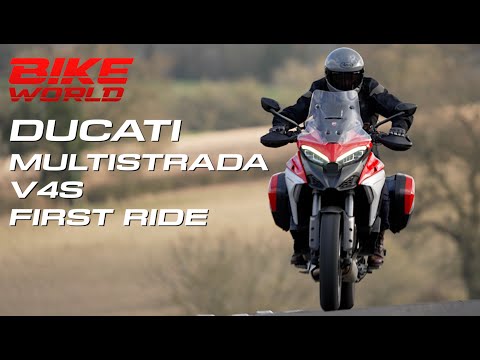 2021 Ducati Multistrada V4S – Erste Fahrt (4K)