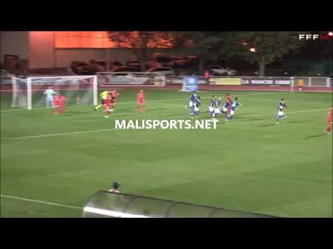 Le but de Sega Coulibaly lors de la J9 US Avranches MSM - AS Béziers (1-1) National FFF 2019-2020