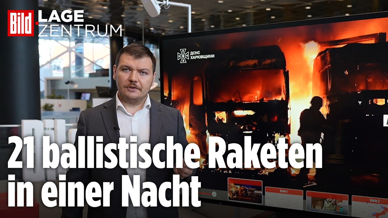 BLUTIGE WAFFENRUHE: Putin redet von Frieden – und lässt die Ukraine bombardieren | BILD Lagezentrum