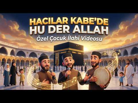 🕋 Kâbe'de Hacılar Hû Der Allah - Çocuk İlahisi (Yeni Versiyon) - Celal Karatüre - Abdurrahman Önül