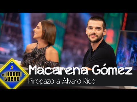 El piropazo de Macarena Gómez a Álvaro Rico: "Los ojos más bonitos del cine español" - El Hormiguero