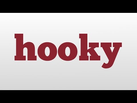 hooky meaning and pronunciation