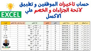كورس شغل الاكسيل لل HR 2026