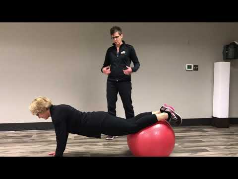 Exercise of the Week – Stability Ball Jackknife