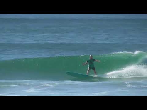 45 Men surfing at the Australian Longboard Titles 2022