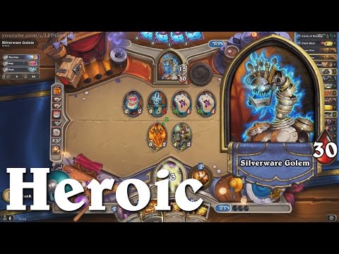 Guide: Hearthstone Silverware Golem Heroic Boss -Karazhan -ONiK
