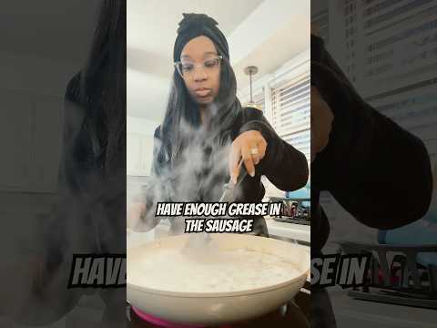 Need a hearty breakfast idea? Try biscuits and gravy! A homemade sausage gravy will hit the spot!