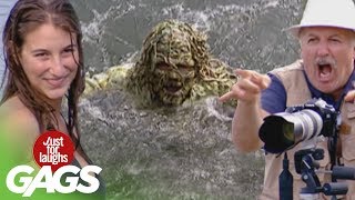 River Monsters Pranks - Best of Just For Laughs Gags