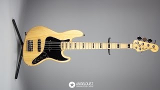 Fender Jazz Bass Deluxe 5 USA Natural Ash 2013 [angeldust review]