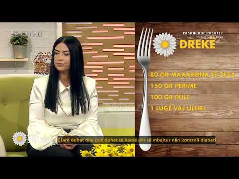 Nga mëngjesi në darkë, vaktet që duhet të konsumojnë diabetikët