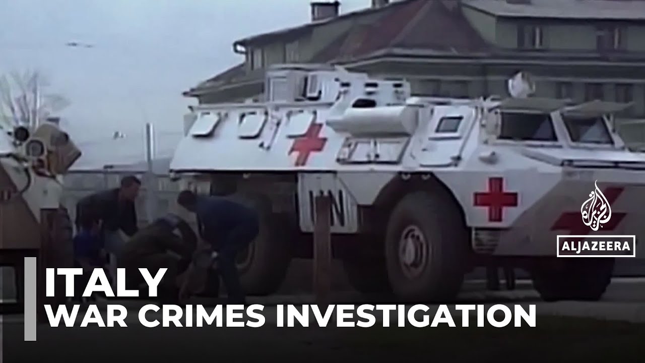 Italy probes Sarajevo 'sniper safaris': Tourists are alleged to have paid to shoot civilians