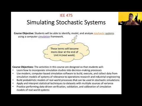 IEE 475: Lecture 0 (2020-08-20) - Course Introduction