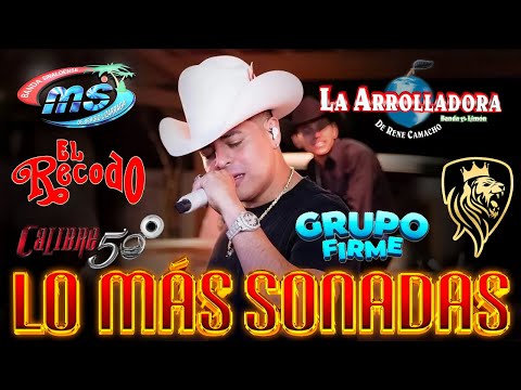 Grupo Firme, La Arrolladora, Banda MS, El Recodo,  Éxitos 2025 | Mix Regional Mexicano Completo