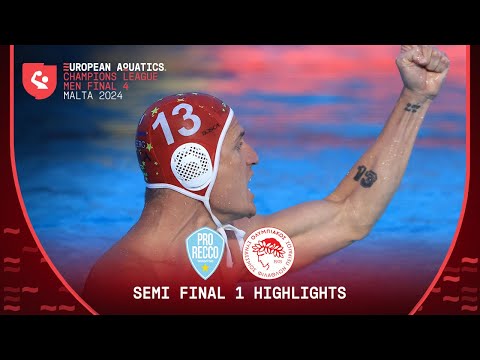 Pro Recco vs Olympiacos SFP | Final 4 Malta 2024 | Water Polo Champions League