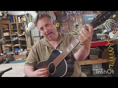 Harmony H929 Stella 1950s - Rebuilt, neck reset, piezo pickup - VIDEO image 21