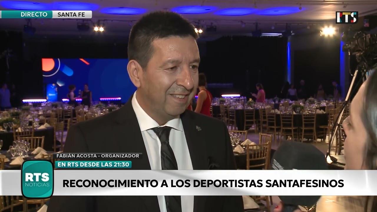Así fue la previa de la Gran Gala del Deporte en Santa Fe