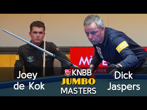 3-Cushion KNBB Jumbo Masters 2021 - Last 8  Joey de Kok vs Dick Jaspers