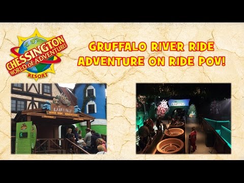 Chessington World Of Adventures Resort-Gruffalo River Ride Adventure On Ride POV