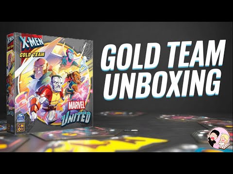 Unboxing Marvel United X-Men Gold Team Expansion | Jake & Cierra React