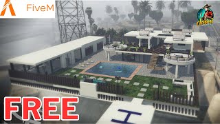 Fivem (FREE) Mafia/Gang Mansion MLO/Custom Fivem Villa For Fivem RP