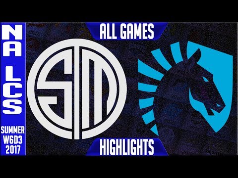 Team Solomid vs Team Liquid Highlights ALL GAMES - Week 6 NA LCS Summer 2017 - TSM vs TL