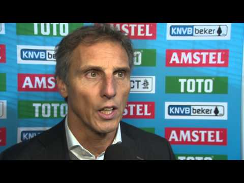 Reactie Anton Janssen na afloop van FC Eindhoven - N.E.C.