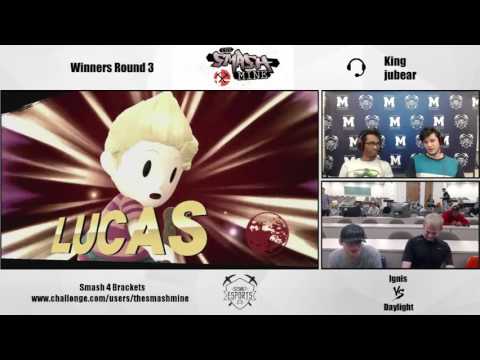 The Smash Mine #7 - Smash 4 Singles WR3: Ignis (Lucas) v. Daylight (Ness/Villager)