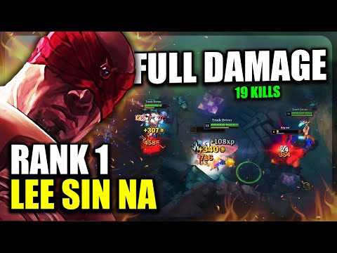 RANK 1 LEE SIN ASSASSIN BUILD *19 KILLS*