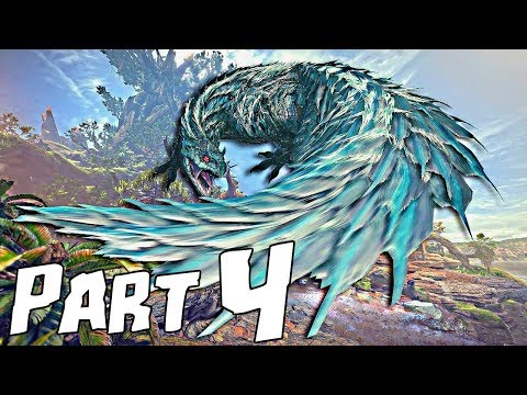 Monster Hunter World Walkthrough Part 4- Sinister Shadows in the Swamp & Flying Sparks: Tobi Kadachi