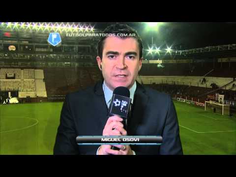 El análisis de Miguel Osovi. Lanús 0 - Tigre 0. Fecha 14. Torneo Final 2014. FPT