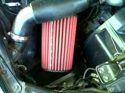 aem dry flow air filter sound
