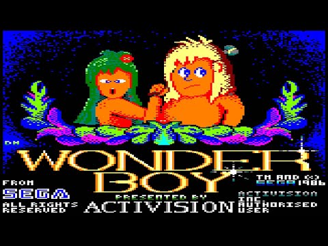 [Amstrad CPC] Wonder Boy - Longplay