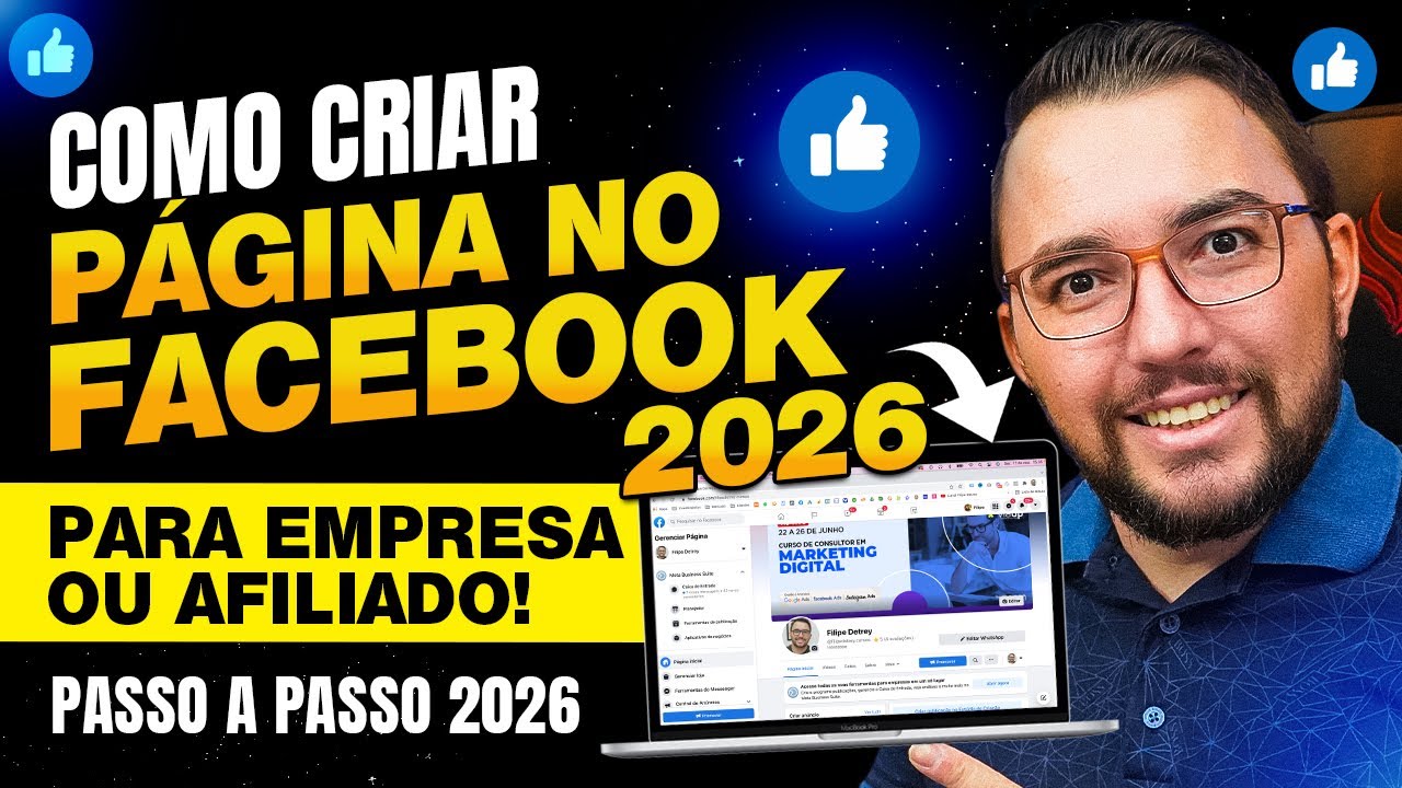 Como CRIAR uma PÁGINA no Facebook 2024 para Empresa, Afiliado ou Loja (Hacks para Vender Muito🔥)
