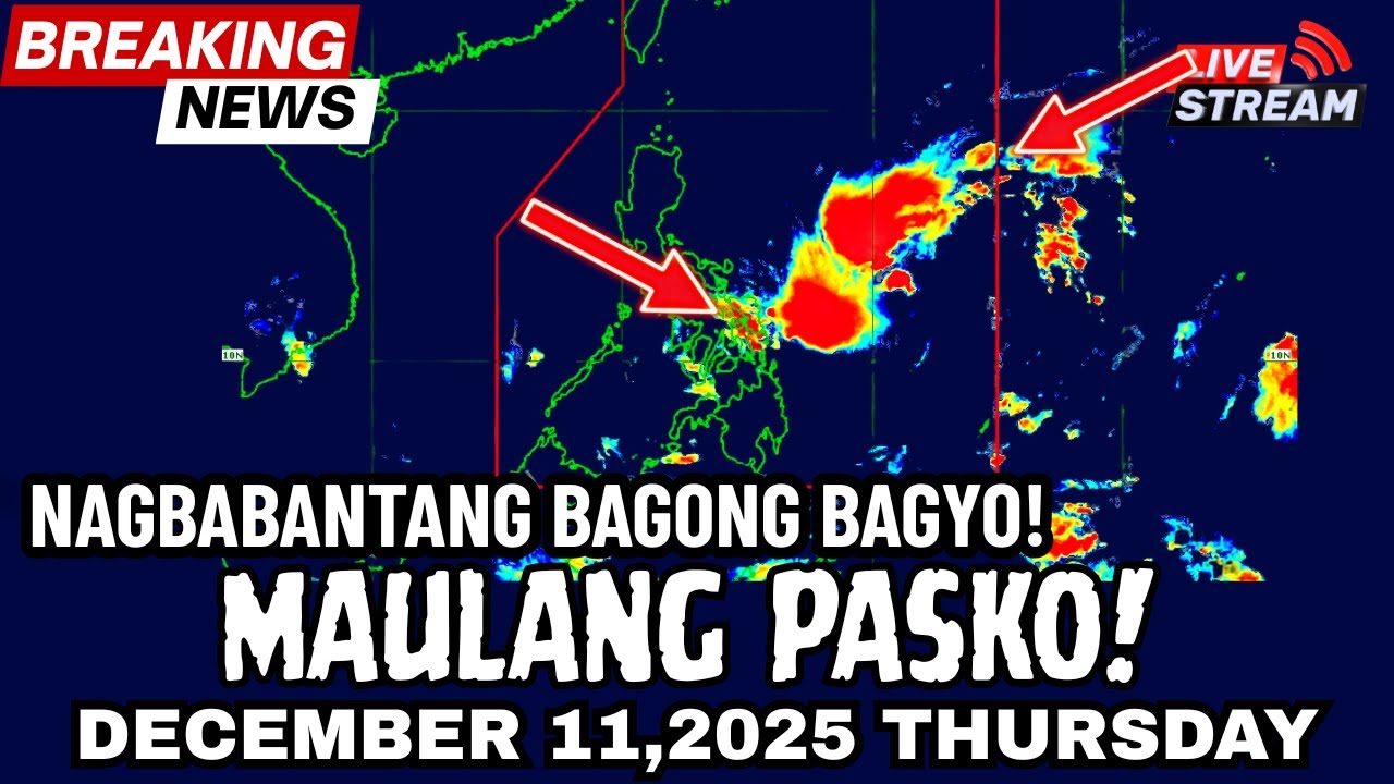DECEMBER 11,2025 THURSDAY| BAGYONG YASMIN MABUBUO BAGO MAS PASKO!!? Thumbnail