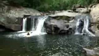 preview picture of video 'Reid running Baby Falls on the Tellico'