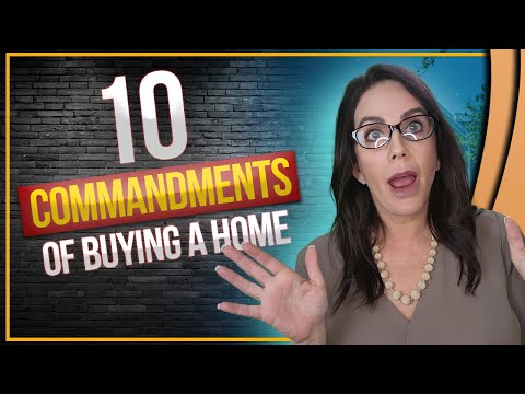 The 10 Commandments of Buying a Home: Avoid These Mistakes | Tracy Mathis Explains