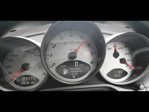 Porsche Cayman 3.4 s 987 Acceleration 0-115mph 2006 model