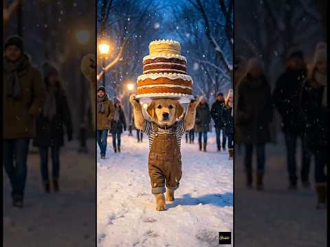 Nobody Wanted His Cake... So He Gave It To Orphans 😭❤️ #shorts #viral #puppy #dog  #emotional